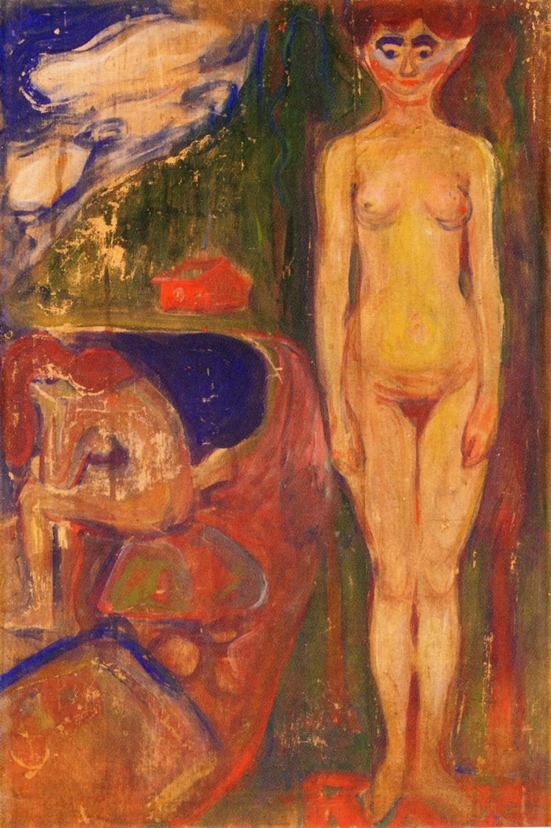 Due donne, studio simbolico - 1898